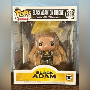 Funko Pop! Deluxe DC Comics Black Adam on Throne Collectible Vinyl Figure #1239